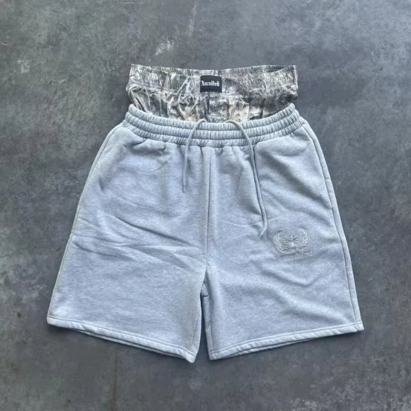 Camo Double Layered Shorts