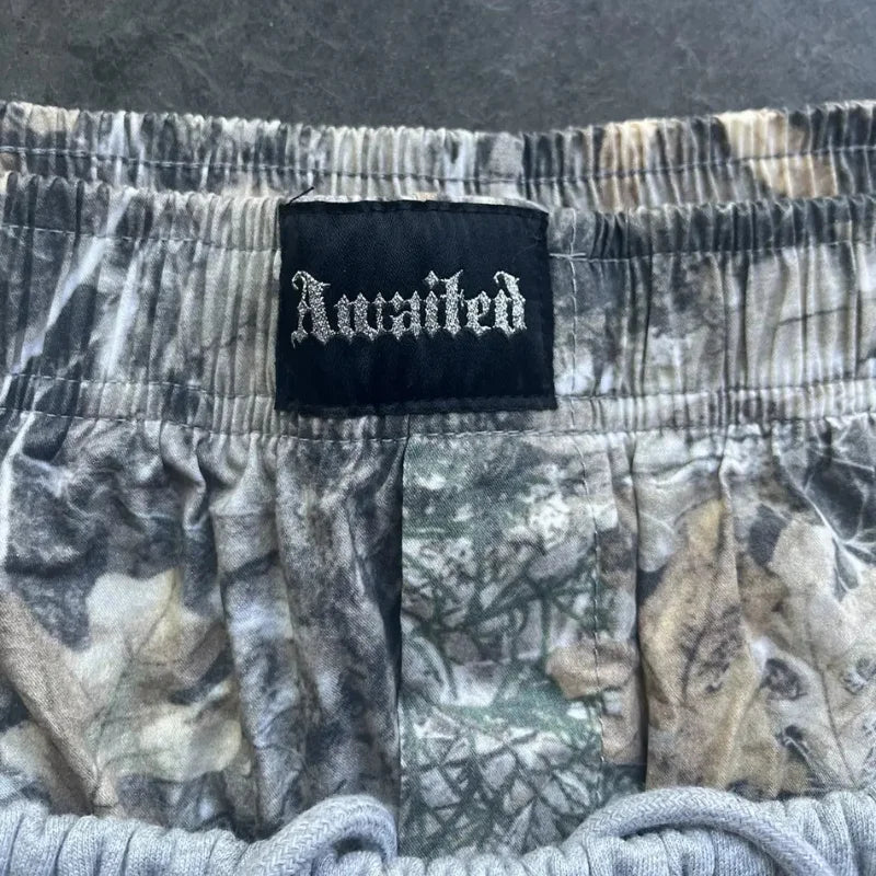 Double Layered Camo Shorts