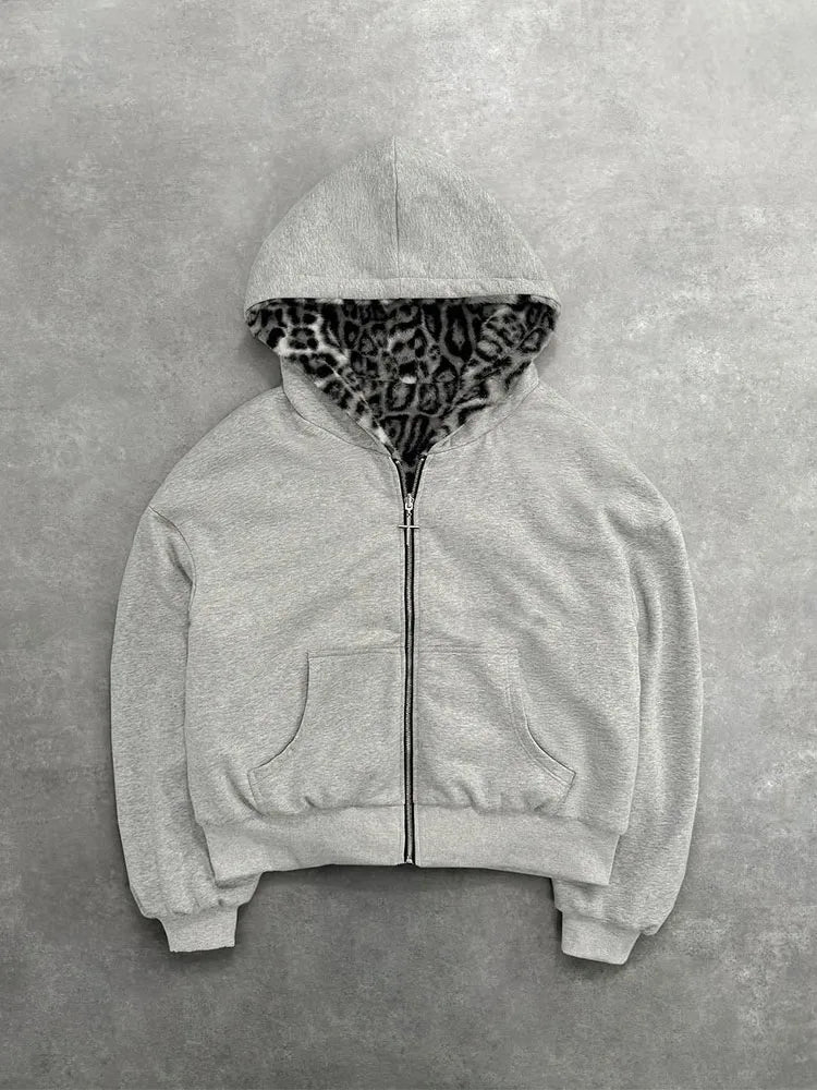 Reversible- Leopard Print