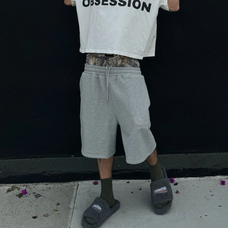 Double Layered Camo Shorts